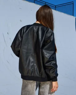 Ace Faux Leather Jacket