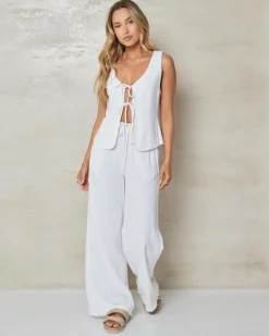 Adi Dallis Tie Front Vest