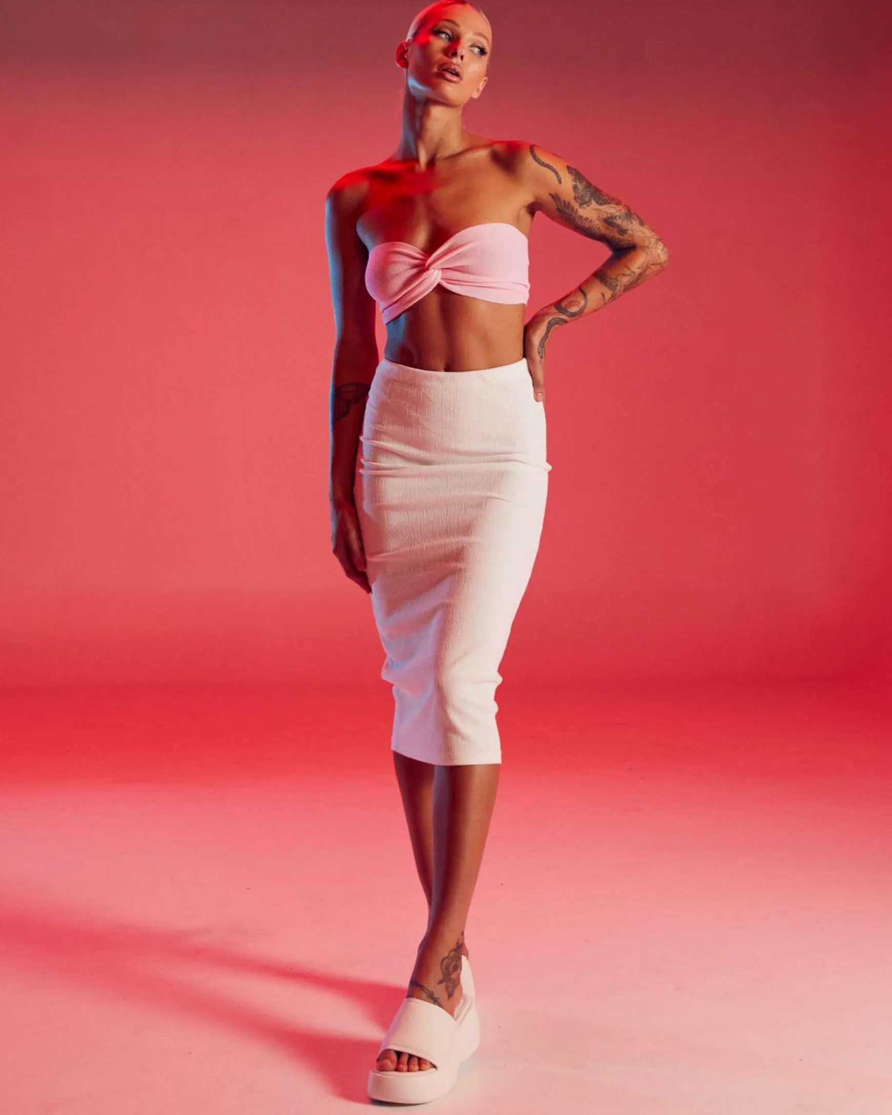 Afia Midi Skirt