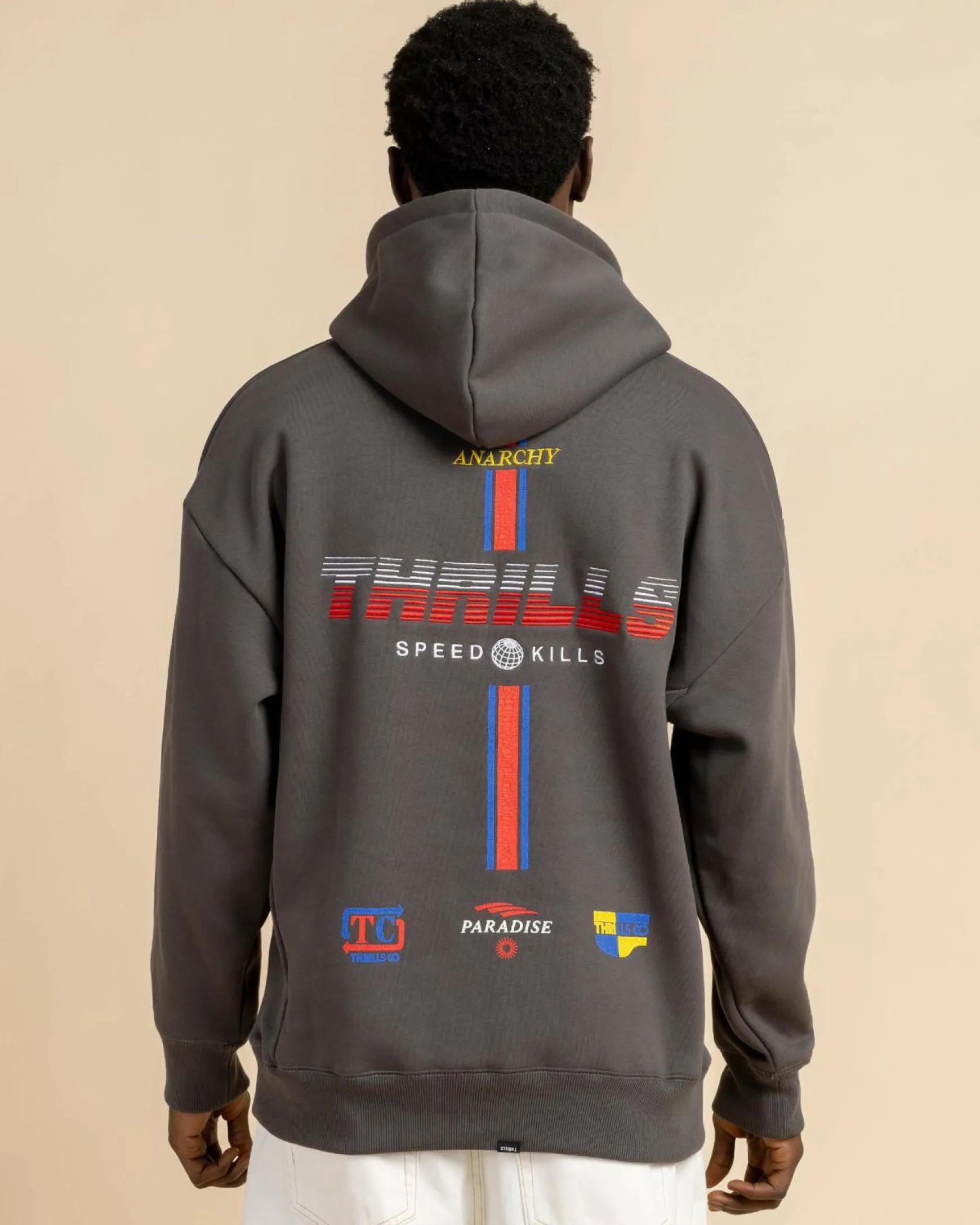 Anarchy In Paradise Slouch Hoodie