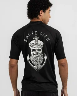 Anchors Short Sleeve Rash Vest