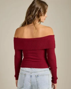 Ari Off Shoulder Knit Top