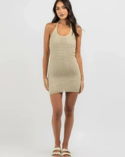 Aruba Crochet Knit Dress