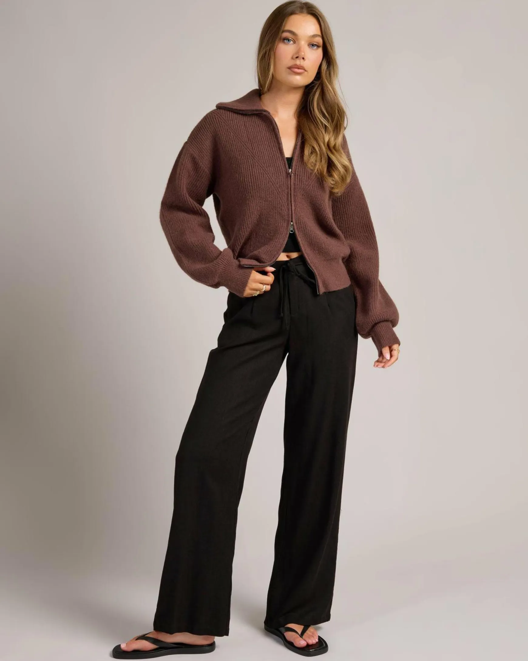 Aurora Zip Knit