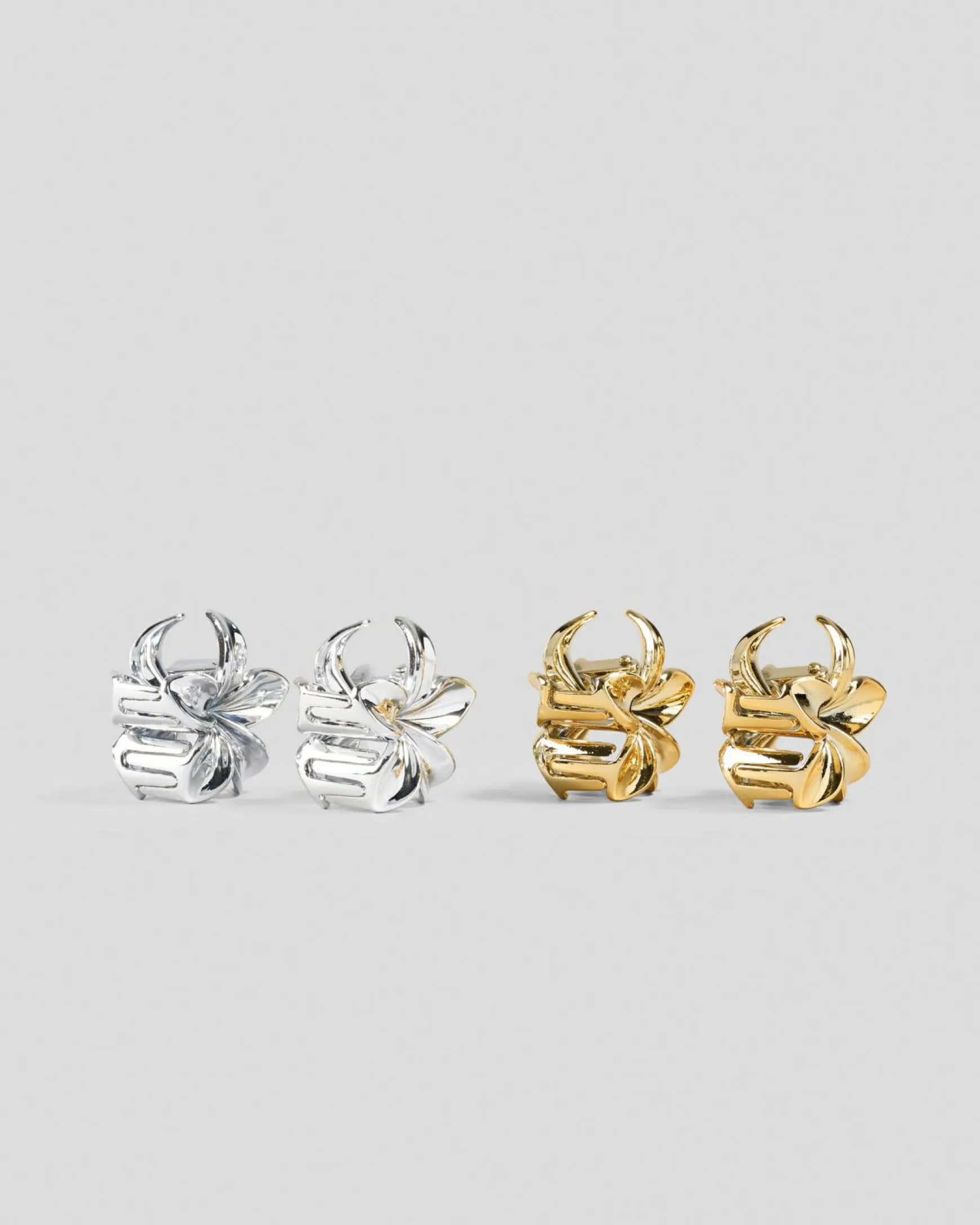 Baby Frangipani Hair Claw Clip Pack