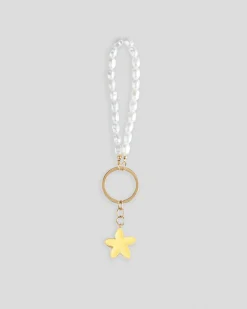 Baby Frangipani Keyring