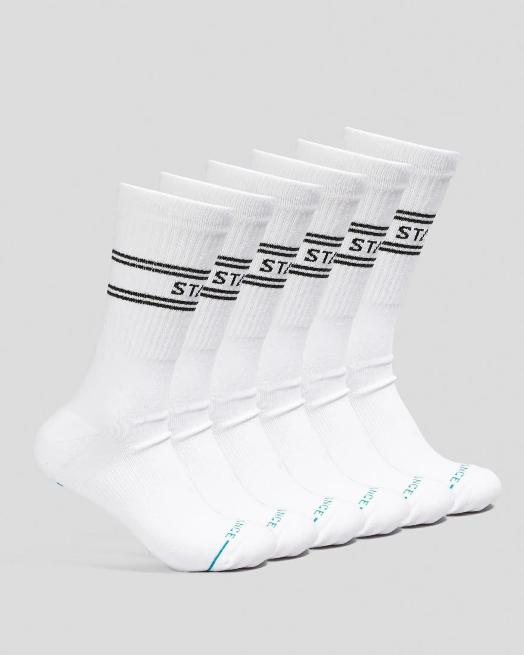 Basic Crew Socks 6 Pack