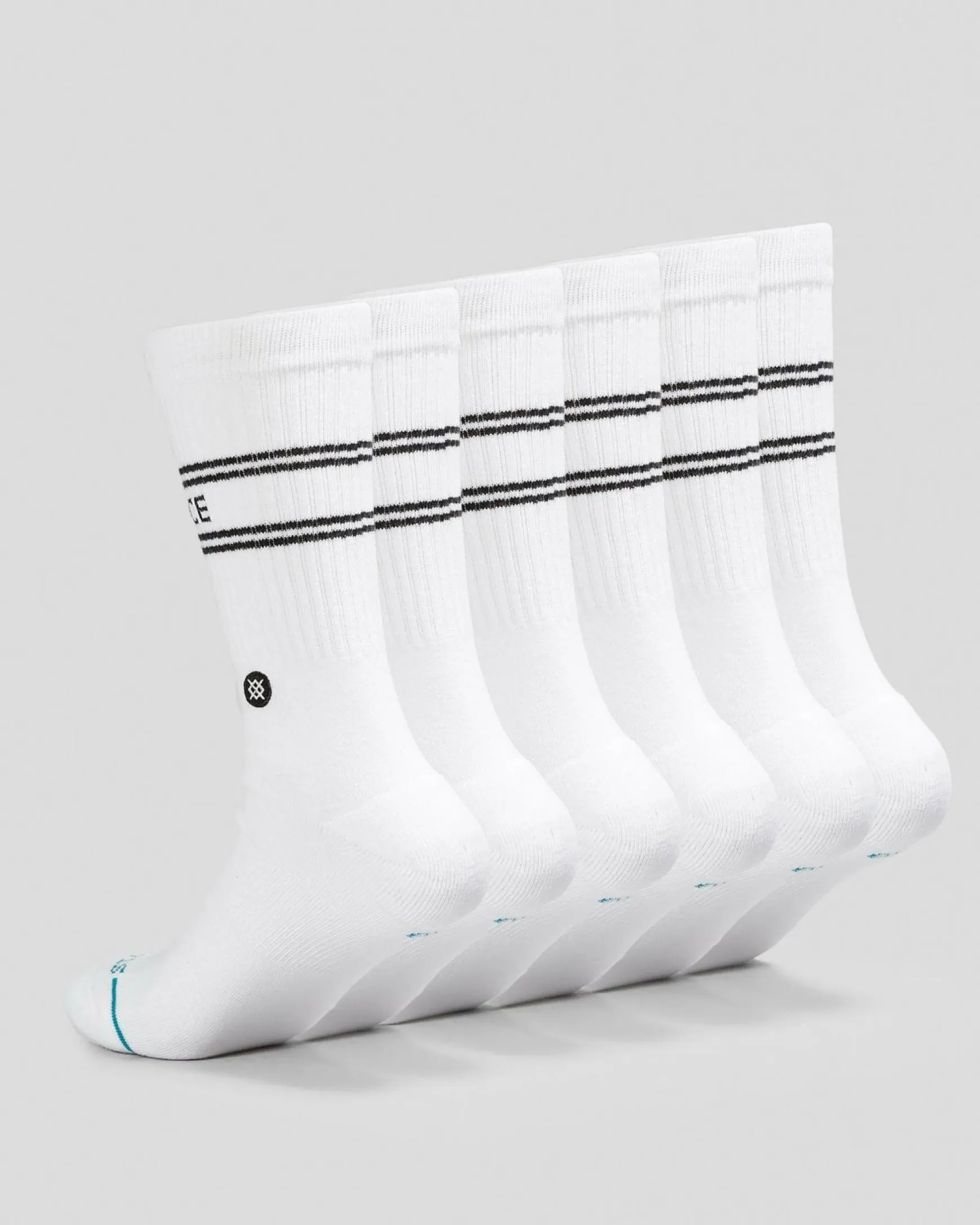 Basic Crew Socks 6 Pack