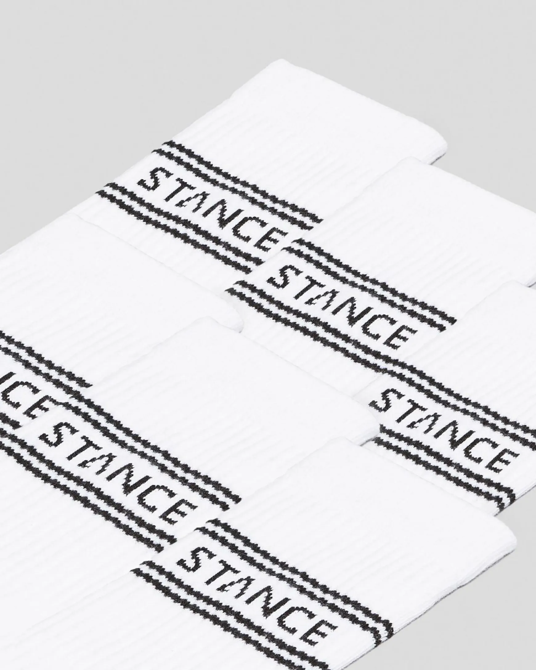 Basic Crew Socks 6 Pack