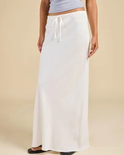 Bias Cut Maxi Skirt