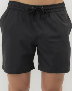 Bind Elastic Waist Shorts