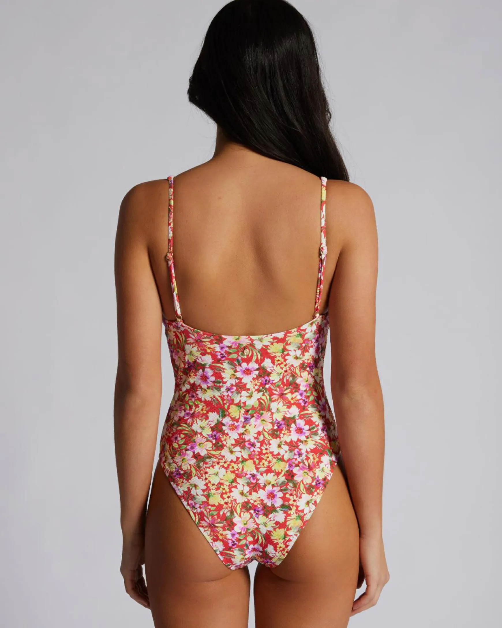 Bloom Floral Underwire One Piece Swimsuit