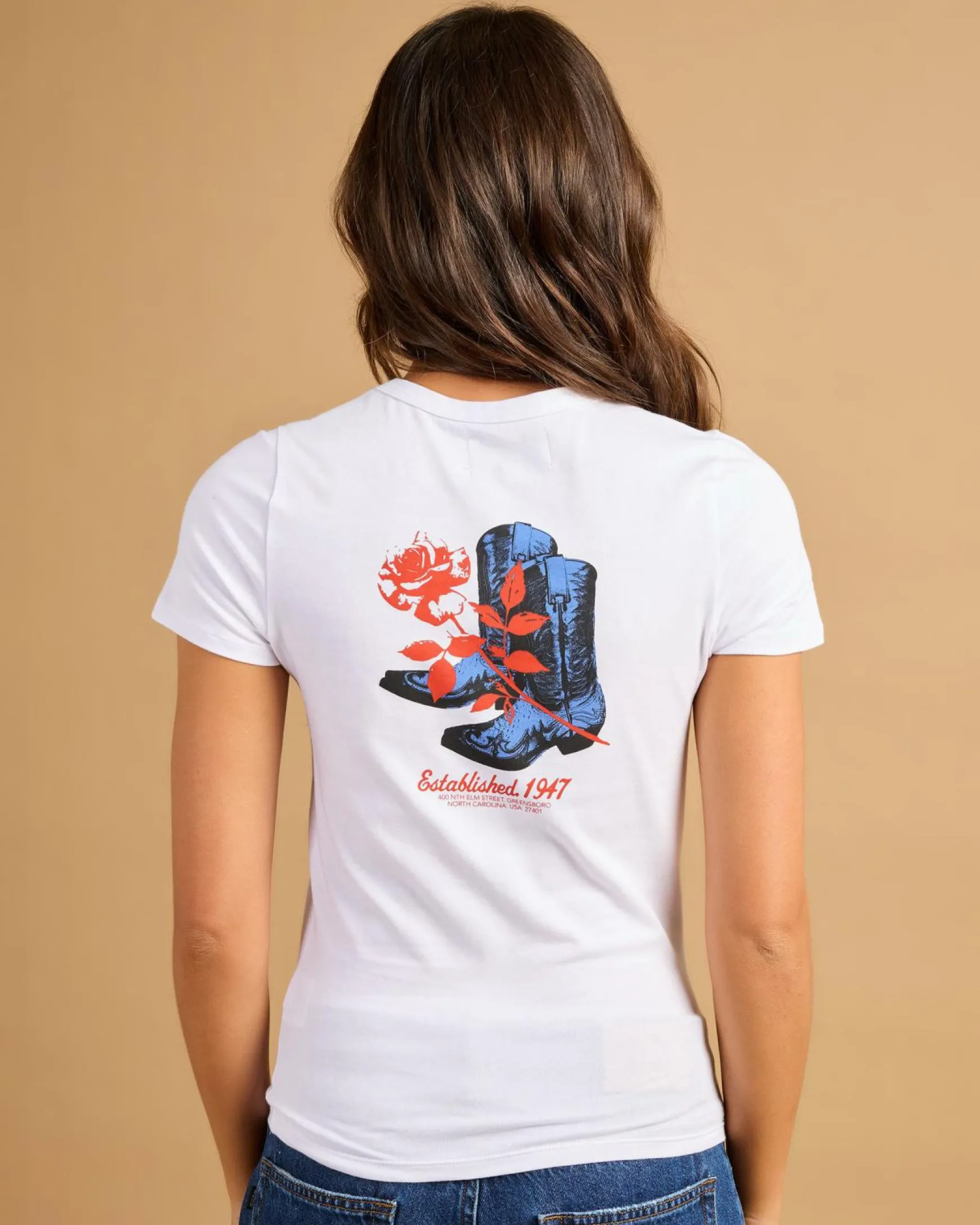 Boots N Roses Staple Baby Tee