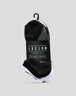 Boys' Fuzzled Ankle Socks 5 Pack