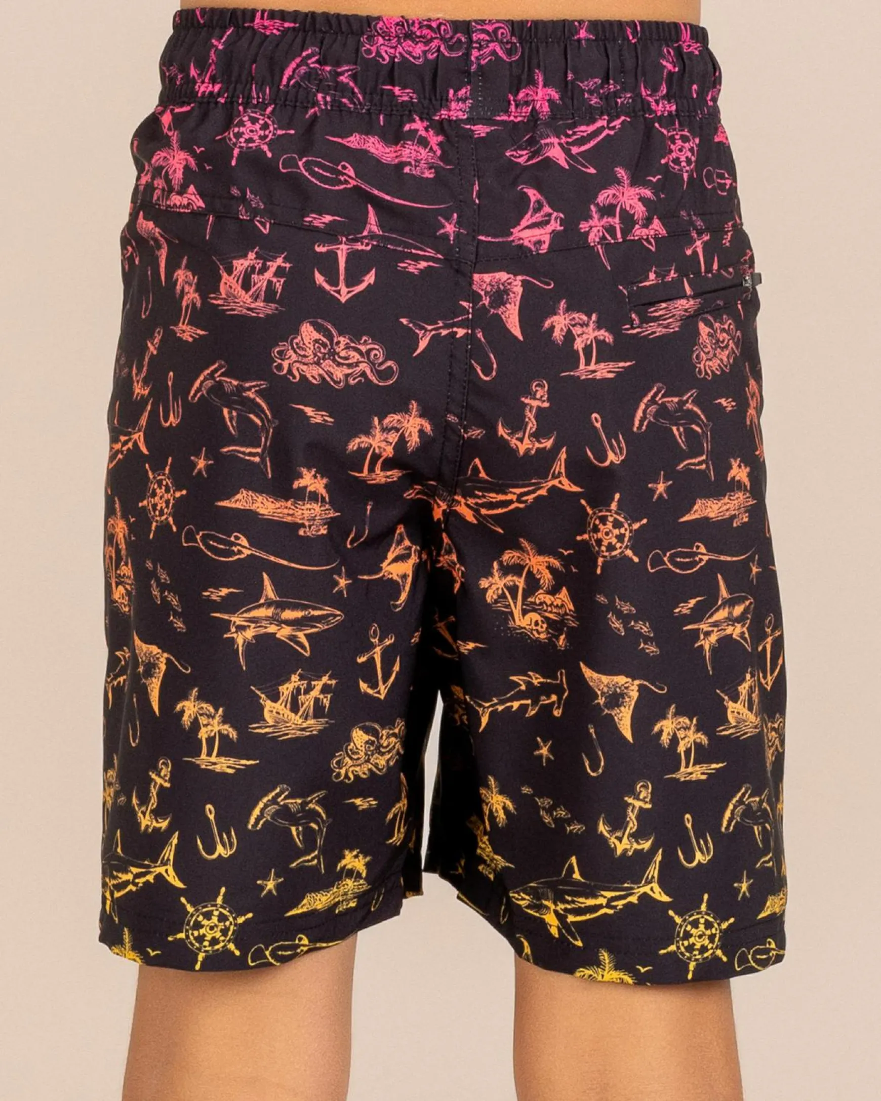 Boys' Herd Elastic Waist Shorts