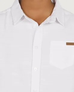 Boys' Integral Short Sleeve Shirt