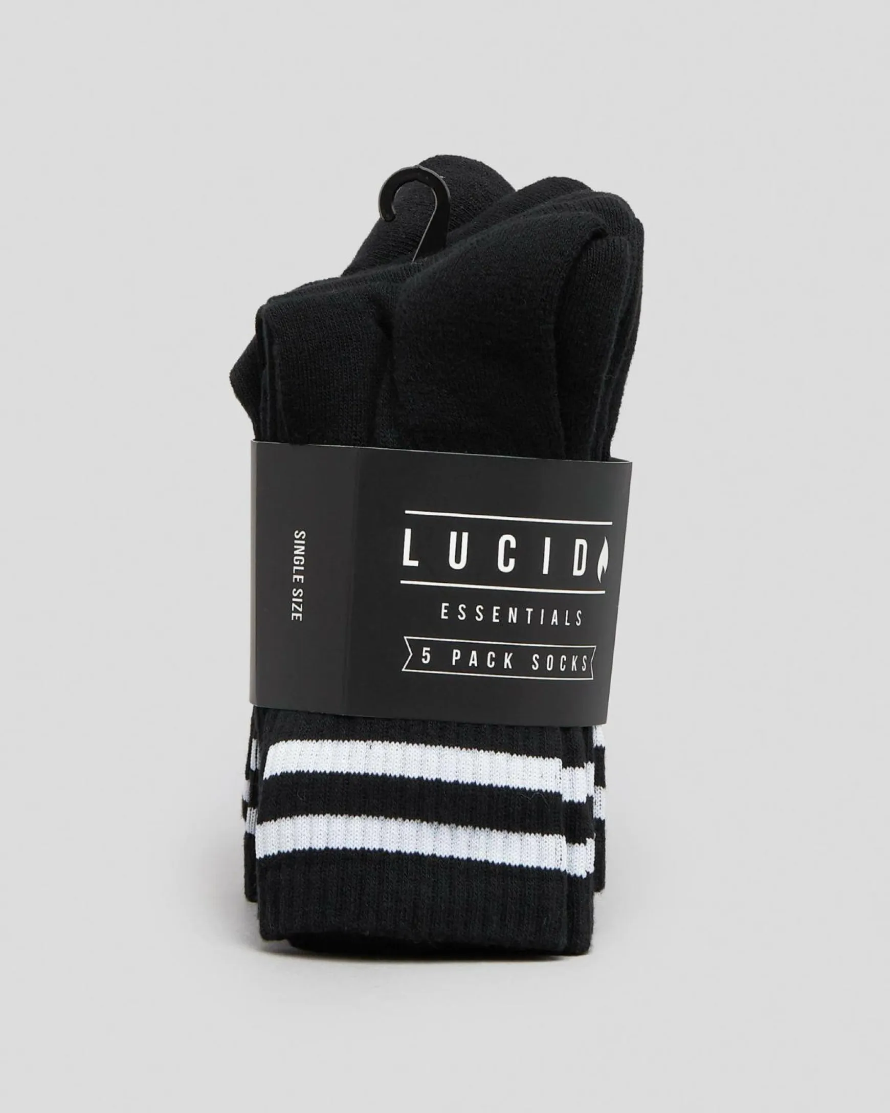 Boys' Linked Crew Socks 5 Pack