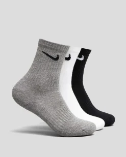 Boys' Perfect Cushion Crew Trail Socks 3 Pack
