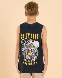 Boys' Snap Muscle Tank