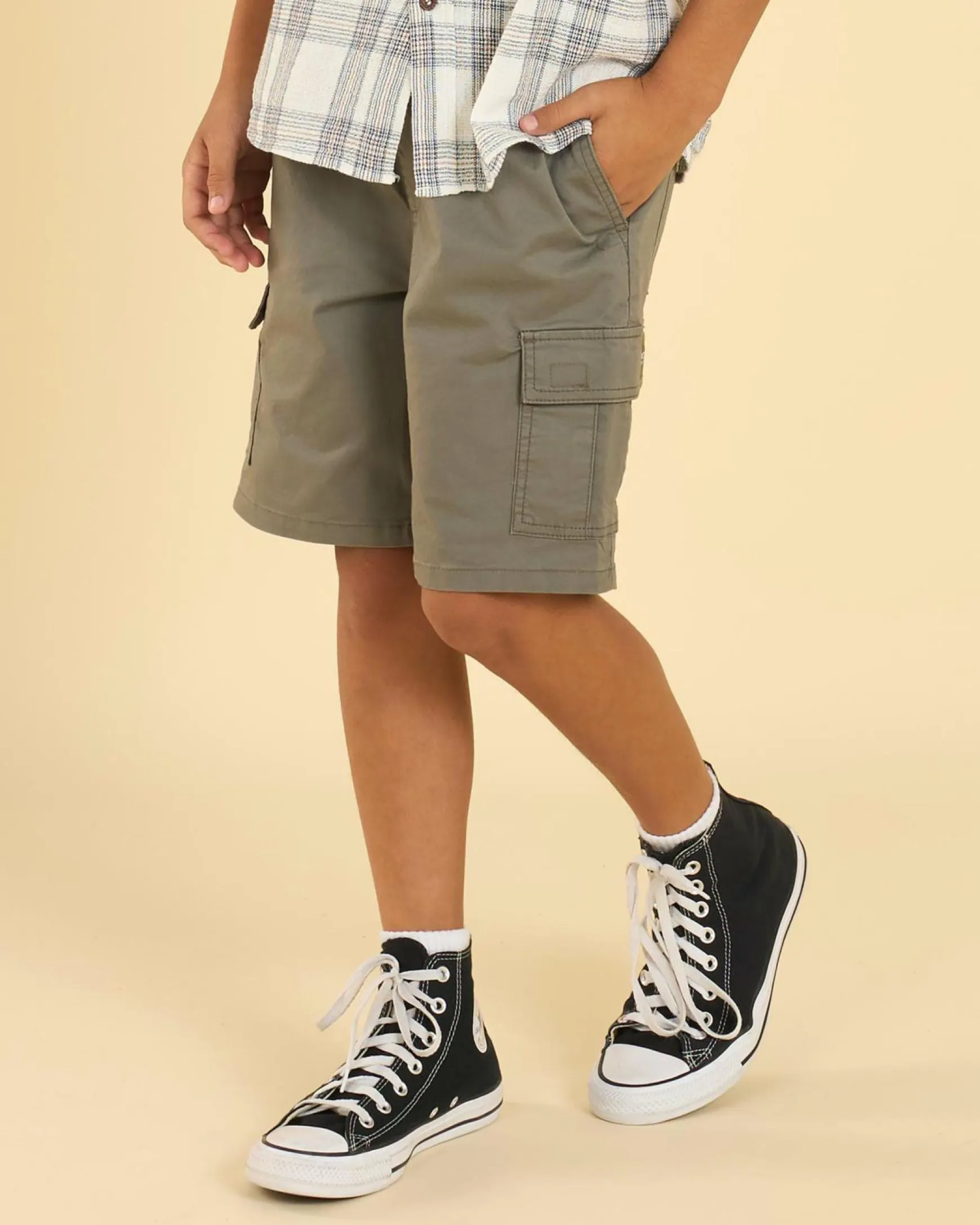 Boys' Stockpile Elastic Waist Shorts