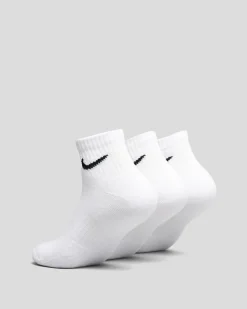 Boys' Training Ankle Socks 3 Pack