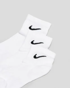 Boys' Training Ankle Socks 3 Pack