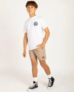 Boys' Treaty Elastic Waist Shorts