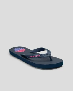 Boys' Wetty Fade Bloom Thongs