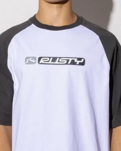 Bubble Raglan Short Sleeve T-Shirt
