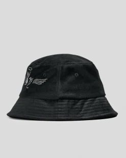 Bunny Angel Diamonte Bucket Hat