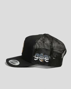 Captain Cooked Twill Trucker Cap