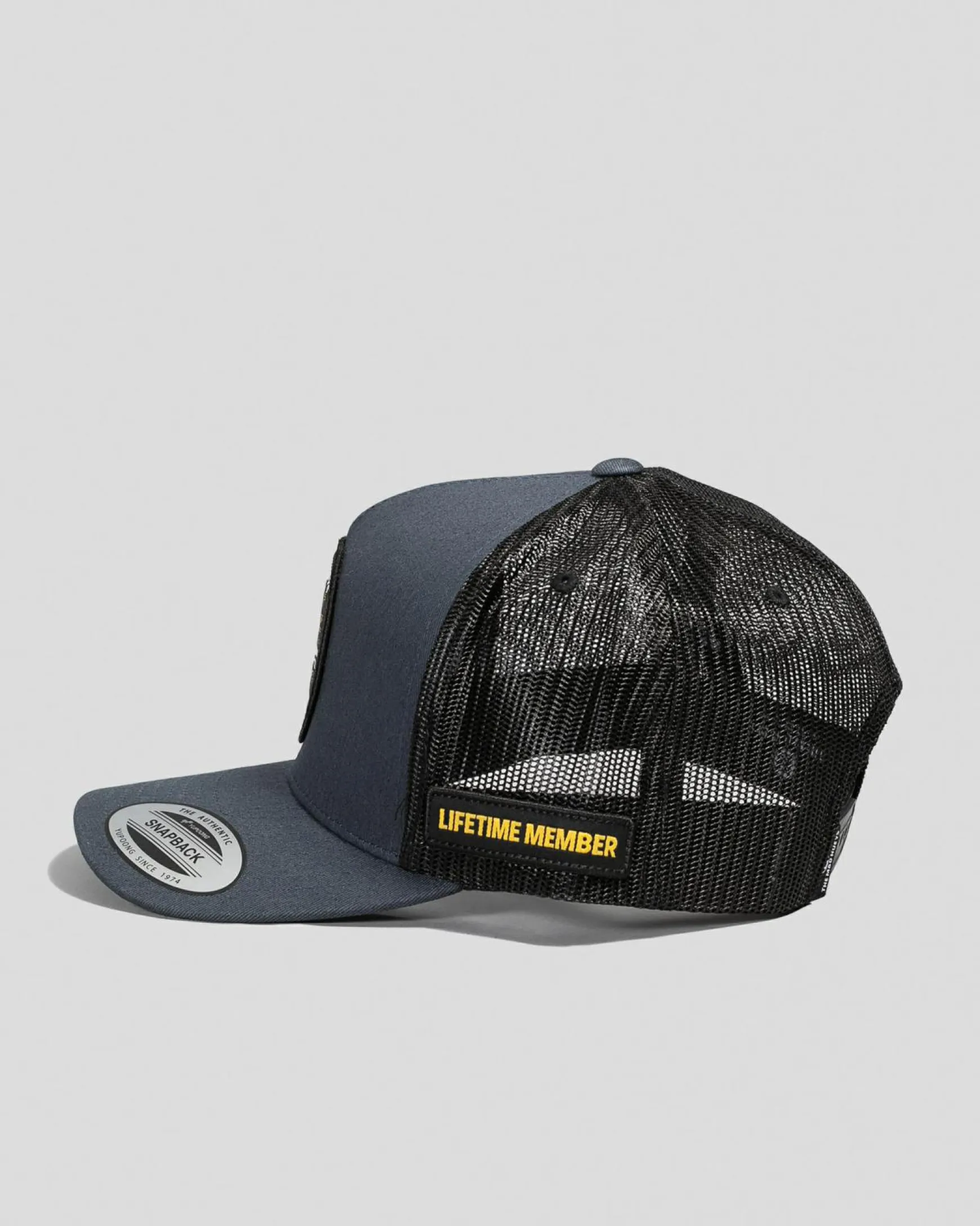 Caught Fk All Twill Trucker Cap