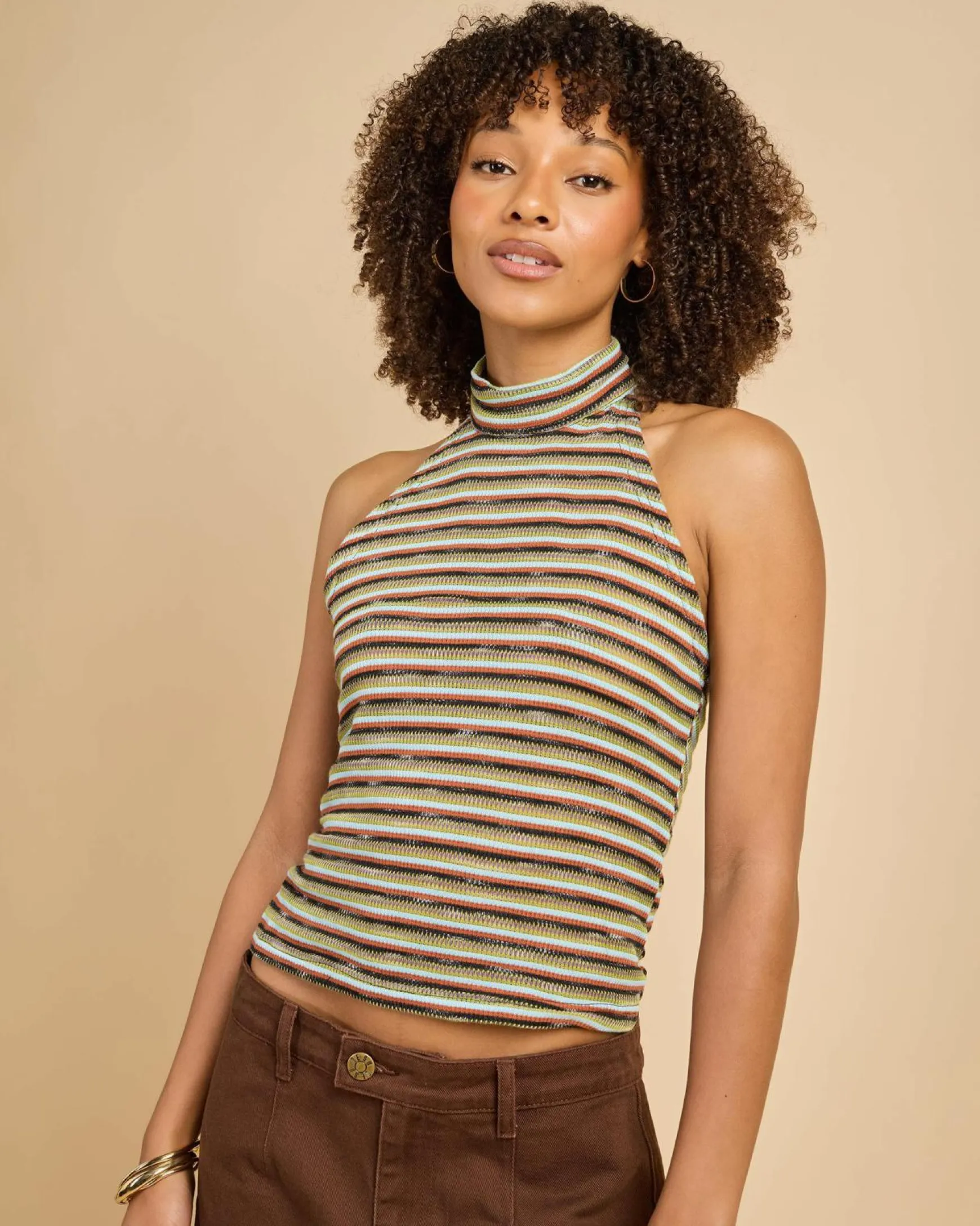 Cecille Halter Top