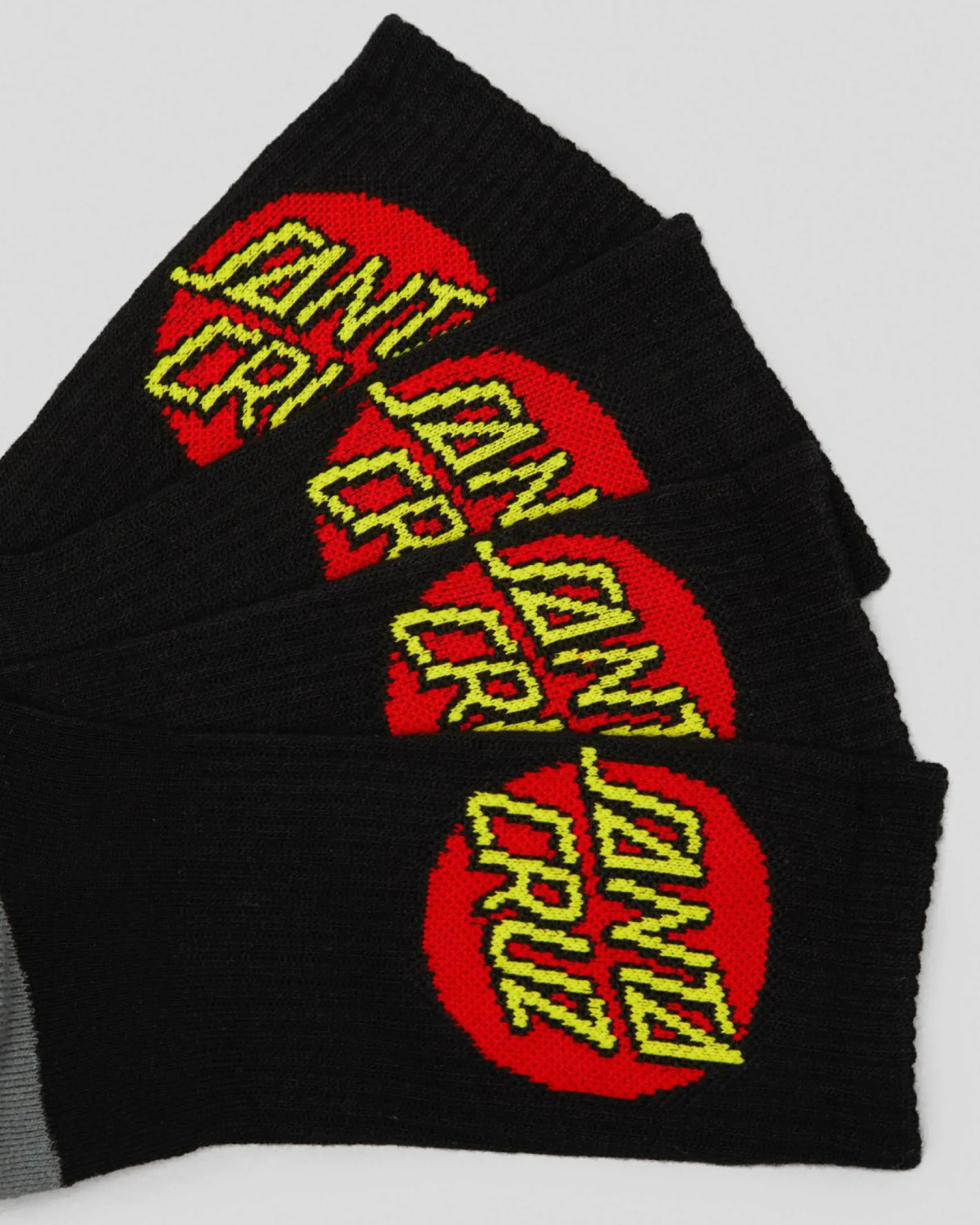 Classic Dot Crew Socks 4 Pack