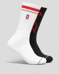 Coke Can Sneaker Socks 2 Pack