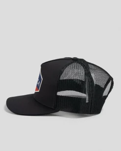Commonwealth Curved Trucker Cap