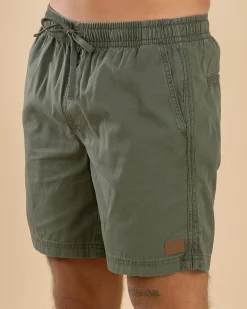 Conclude Elastic Waist Shorts