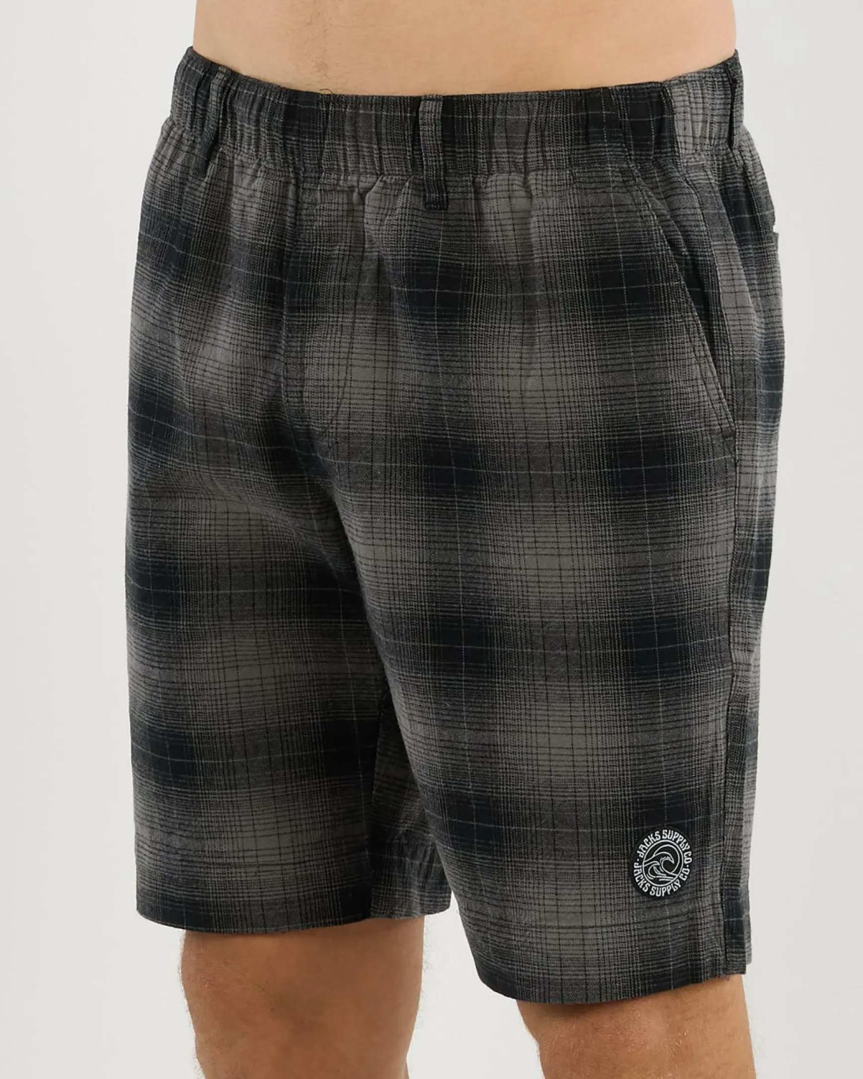 Crisis Elastic Waist Shorts