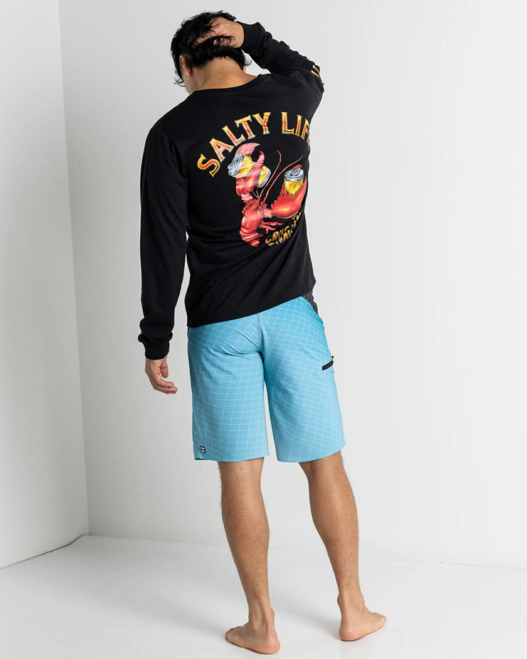 Crushin Tinnies Long Sleeve Wetshirt