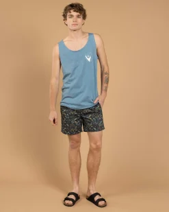 Dewfall Elastic Waist Shorts