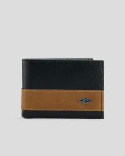 Diamond RFID Slim Leather Wallet