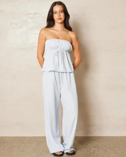 Emma Cupro Tube Top