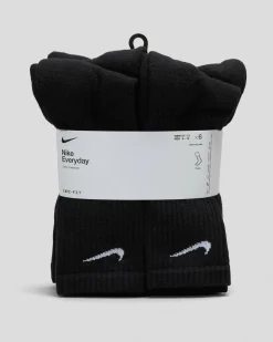 Everyday Cushioned Crew Socks 6 Pack