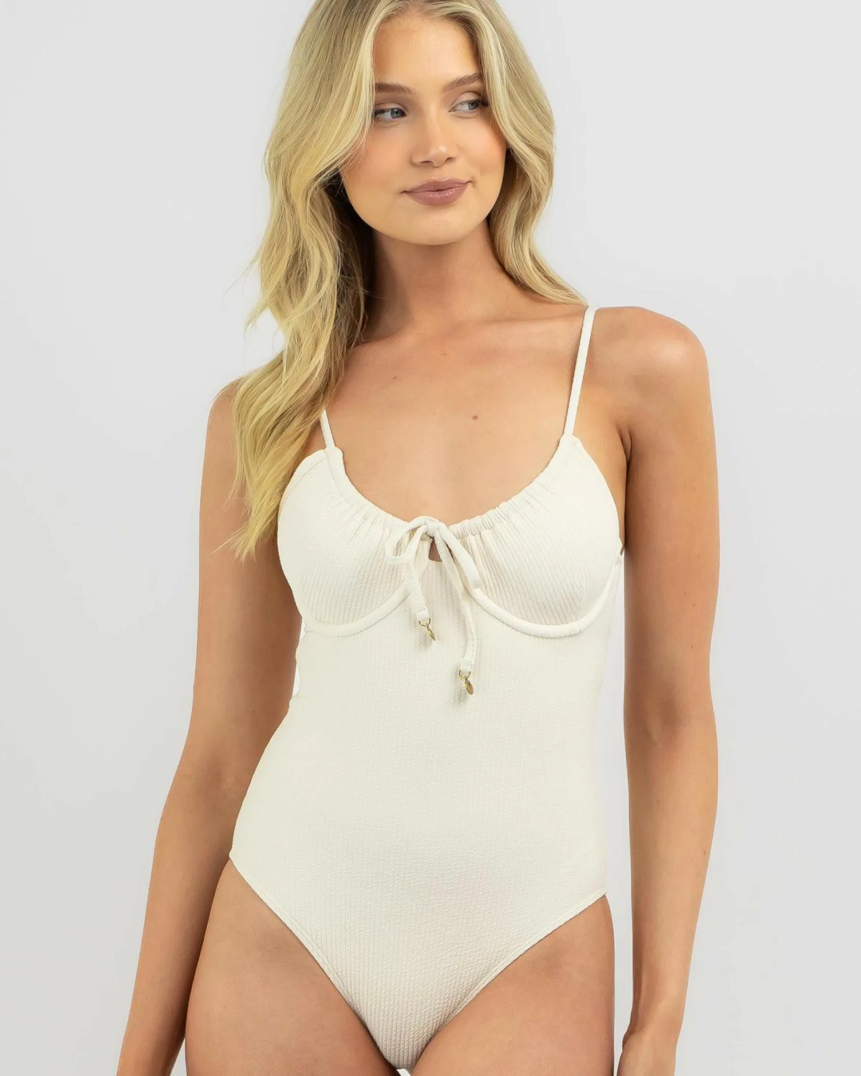 Evita Balconette One Piece Swimsuit