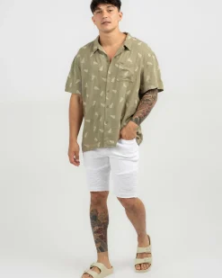 Expansion Denim Shorts