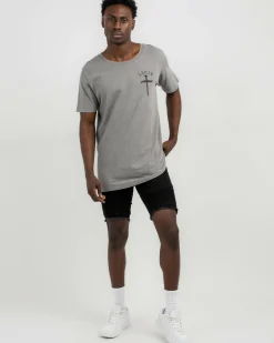 Expansion Denim Shorts