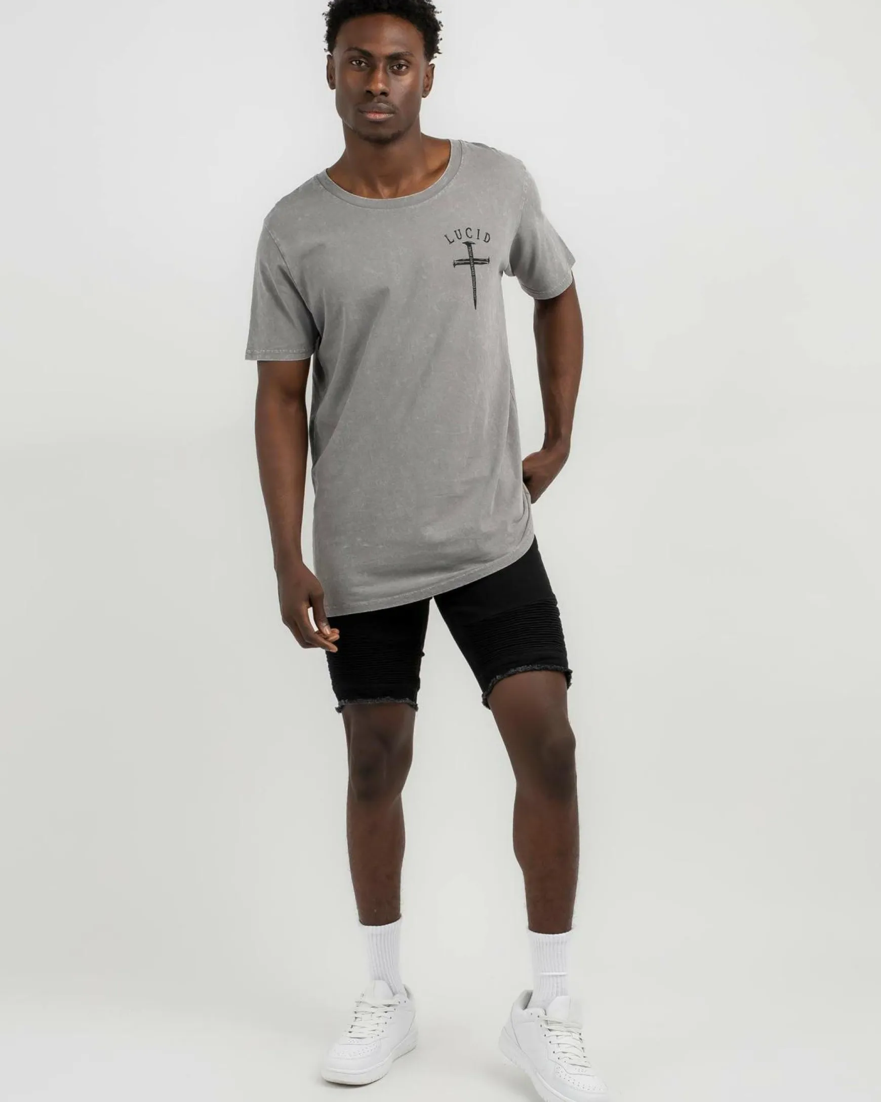 Expansion Denim Shorts