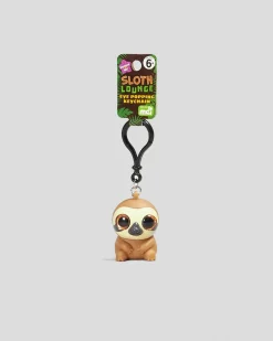 Eye Popping Sloth Keyring
