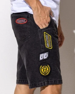Factory Denim Shorts