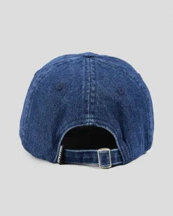 Flames Script Strapback Cap